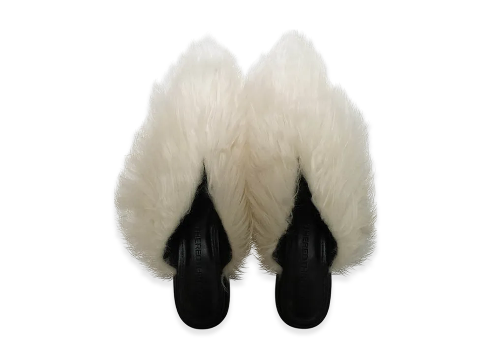 靴 theredthread S hairy fur mule r S hairy fur mule theredthread 靴 theredthread S hairy fur mule