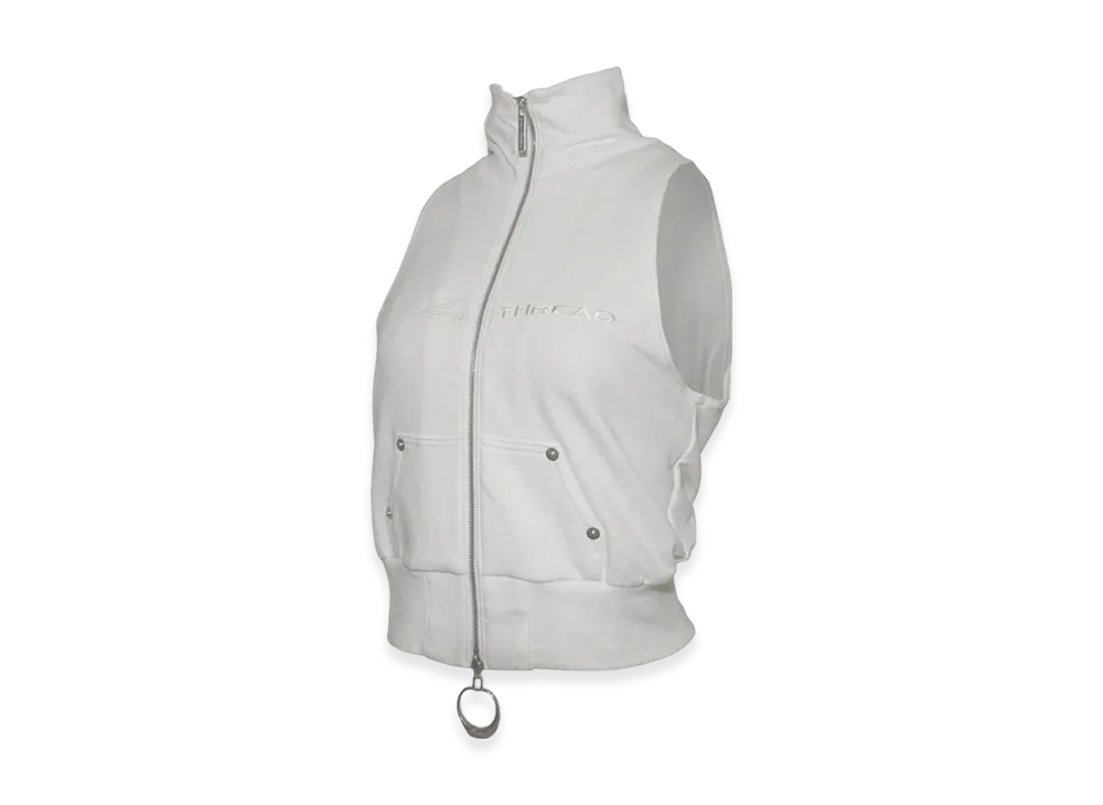 THEREDTHREAD S Logo Jersey Tops "White"