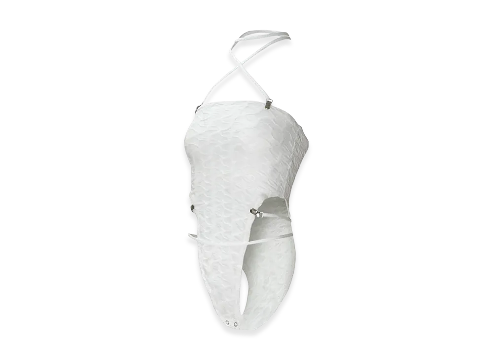 THEREDTHREAD S clip garter body THEREDTHREAD】S butterfly garter