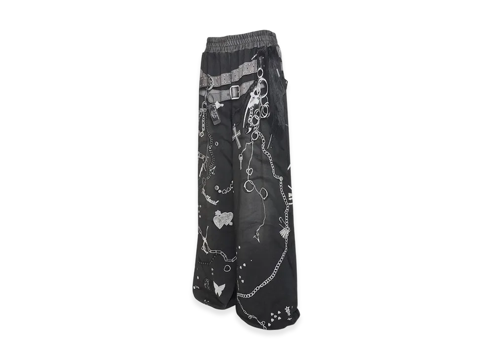 THEREDTHREAD S Print Sweat2 Toys "Black"