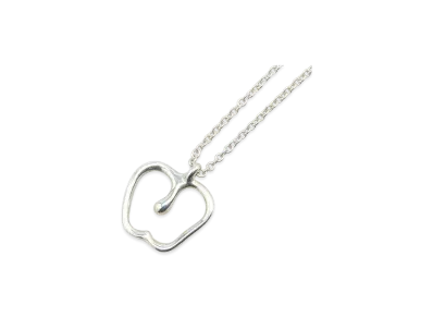 Tiffany & Co. Elsa Peretti Apple Necklace "Silver"