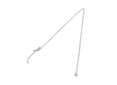 Tiffany & Co. Elsa Peretti Letter T Necklace "Silver"