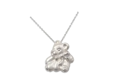 Tiffany & Co. Teddy Bear Necklace "Silver"