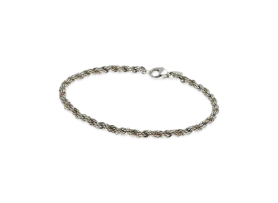 Tiffany & Co. Twisted Rope Combination Bracelet "Sterling Silver/18K Yellow Gold"