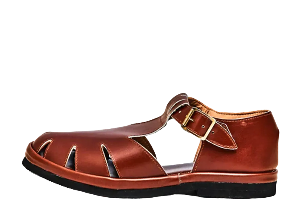 Tricker’s Lewes Antique "Marron" Rubber Sole