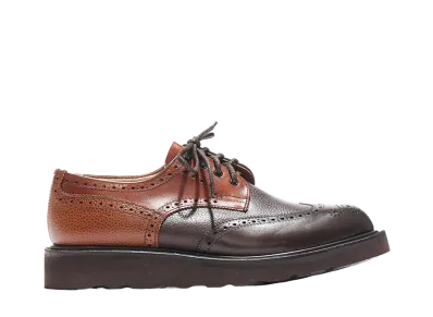 Tricker’s x Engineered Garments Women's Brogue Shoe Leather "Brown" Morflex Sole