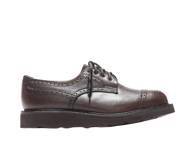Tricker’s x Engineered Garments Women's Asymmetric Gibson Olivvia SG "Brown" Morflex Sole