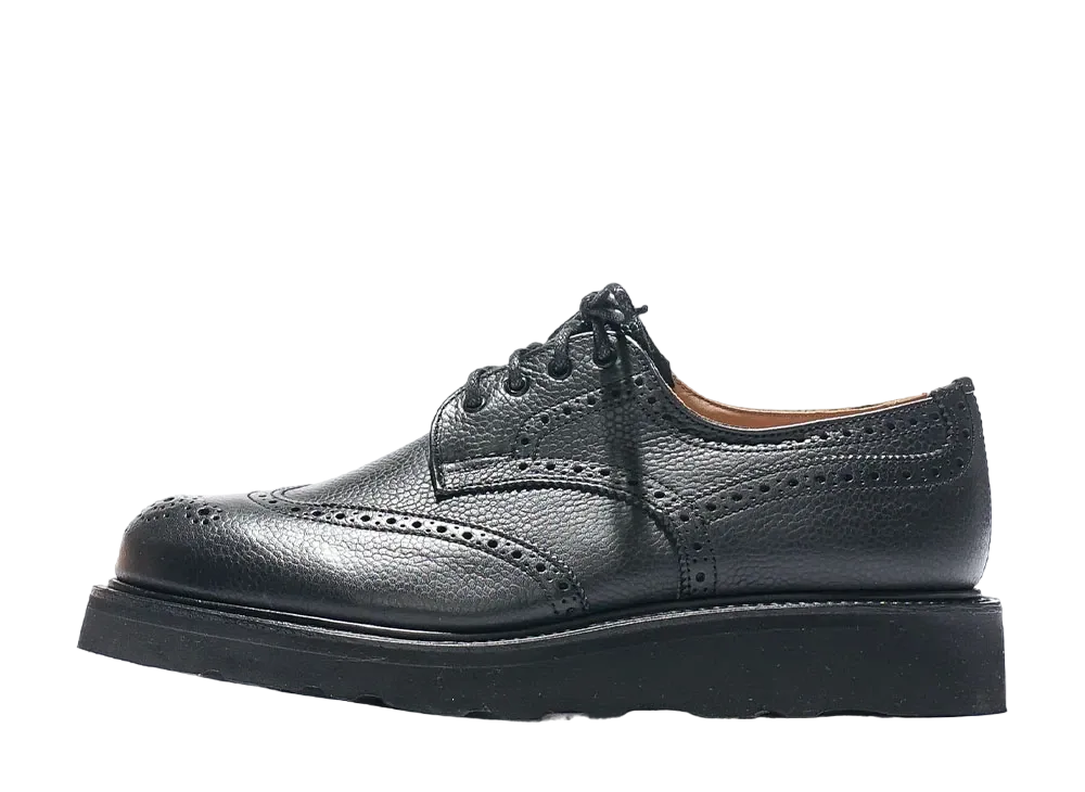 Tricker’s x Engineered Garments Asymmetric Gibson Scotch Grain "Black" Morflex Sole