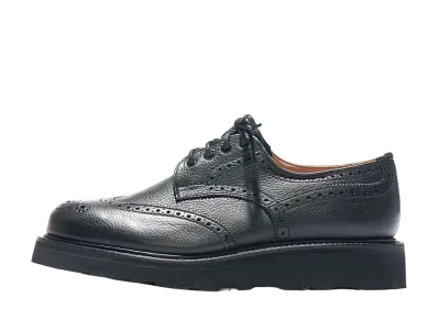 Tricker’s x Engineered Garments Asymmetric Gibson Scotch Grain "Black" Morflex Sole
