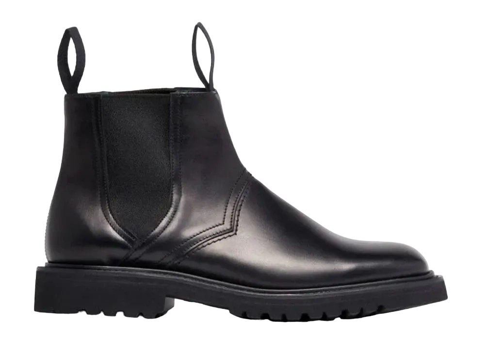 Tricker’s x Mackintosh 0002 X Chelsea Boot K18SS-033 Leather "Black" Vibram Sole