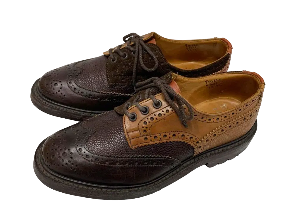 Tricker’s x NEPENTHES Multi Tone Brogue Leather "Brown"