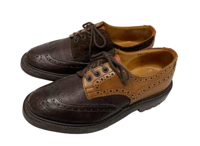 Tricker’s x NEPENTHES Multi Tone Brogue Leather "Brown"