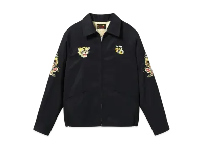TAILOR TOYO Late 1960s Style Cotton Vietnam Jacket VIETNAM MAP "Black"