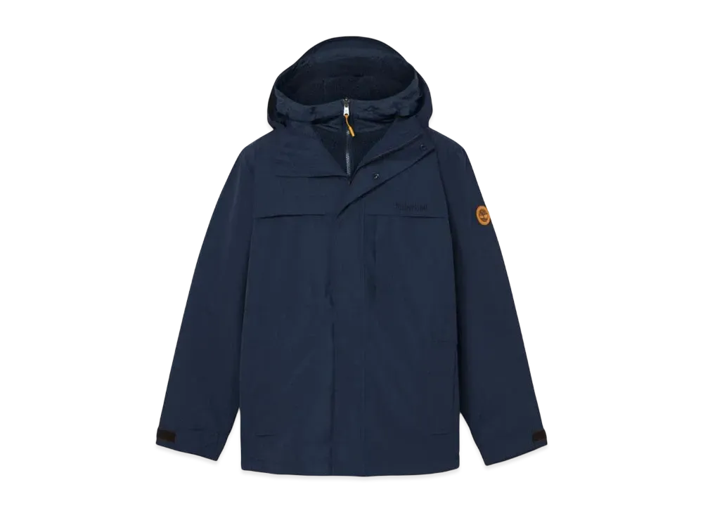 Timberland Men's Benton Water Resistant 3 In 1 Jacket "Dark Sapphire"
