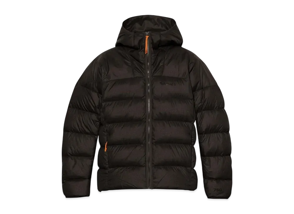 Timberland Men's Bear Head Super Goose Down Hooded Jacket "Black"