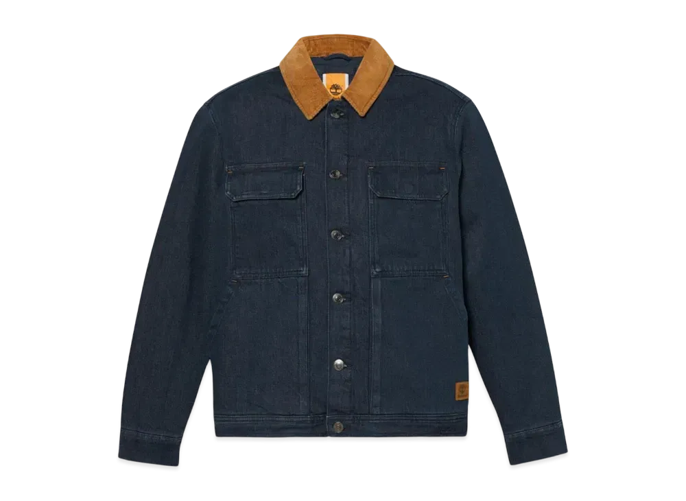 Timberland Men's Tracker Insulated Denim Jacket "Rinse"