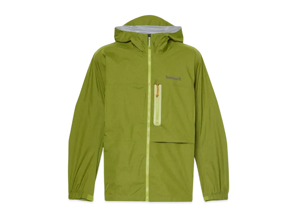 Timberland Men's Genes Motion Waterproof Packable Jacket "Guacamole"