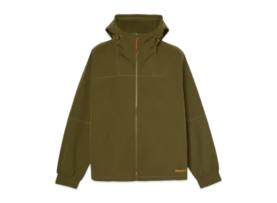 Timberland Men's Genes Soft Shell Hooded Jacket "Dark Olive"