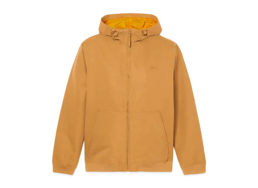 Timberland Men's Water Resistant Fleece Lined Bomber Jacket "Wheat"