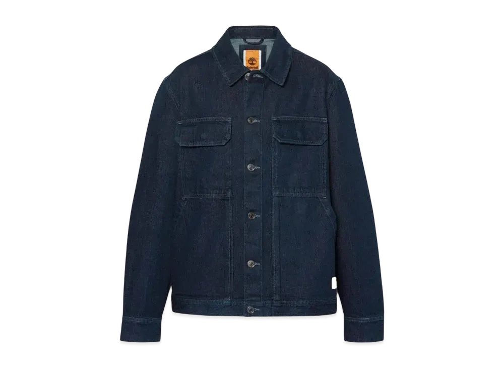 Timberland Men's Denim Tracker Refipura Technology Jacket "Rinse"