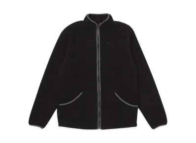 Timberland Men's Hook Set High Pile Full Zip Fleece "Black"