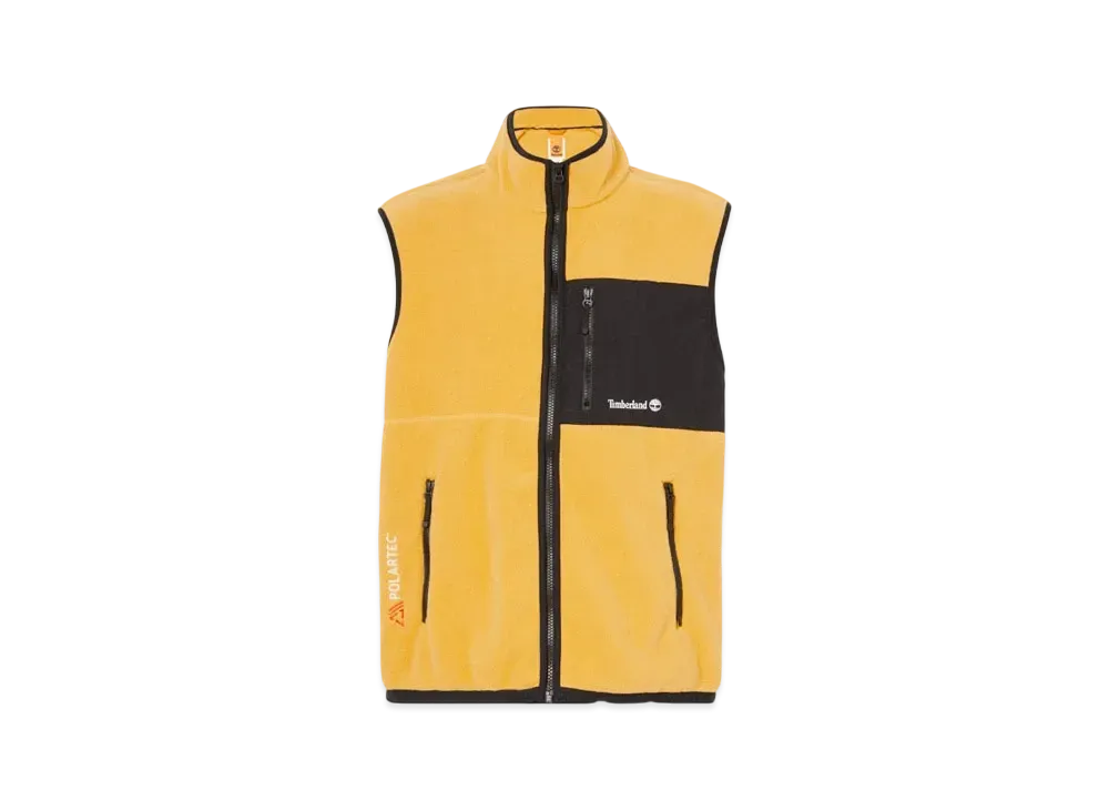 Timberland Men's Outdoor Archive Reissue Polartec Fleece Vest "Mineral Yellow"