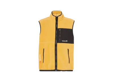 Timberland Men's Outdoor Archive Reissue Polartec Fleece Vest "Mineral Yellow"