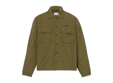 Timberland Men's Water Reparent Shirt Jacket "Dark Olive"