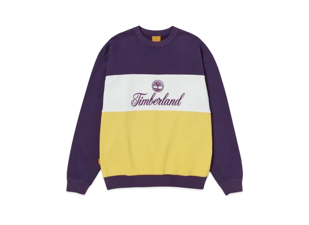 Timberland Allgender Crew Neck Sweat Tops "Grape Wine"