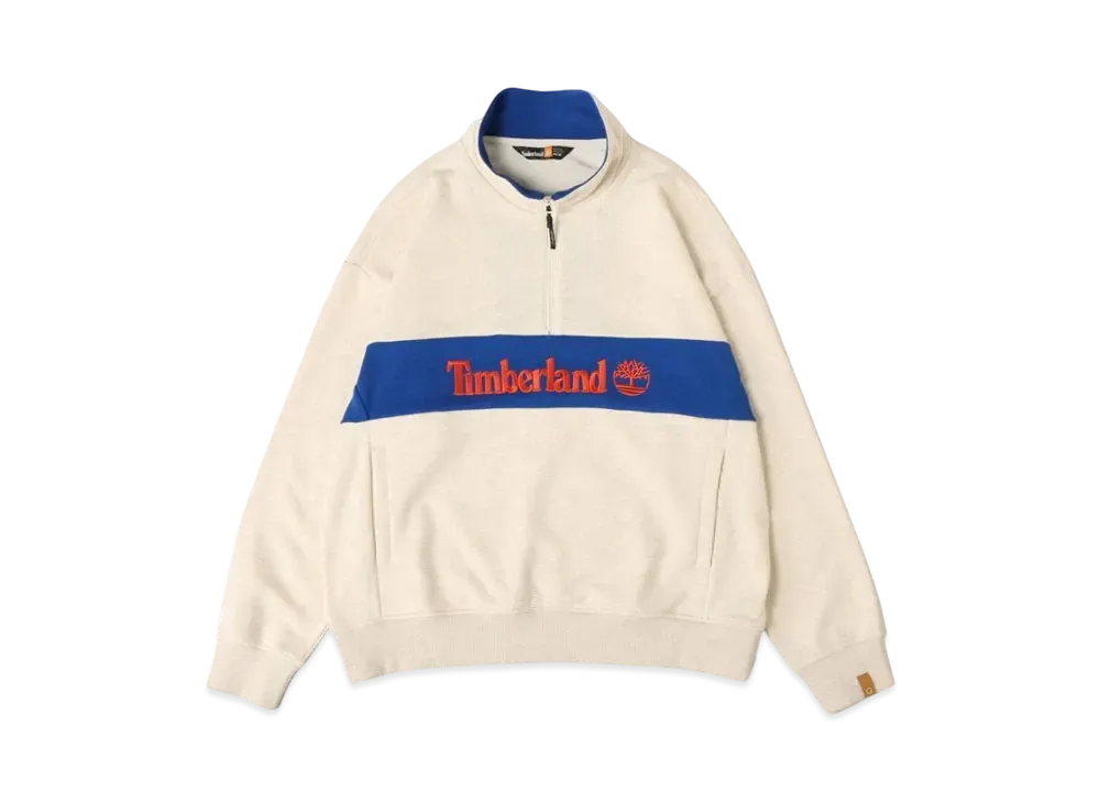 Timberland Allgender Half Zip Sweat "White"