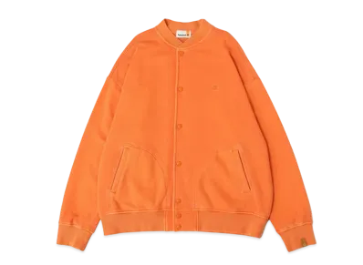Timberland Allgender Front Snap Sweat "Red Orange"