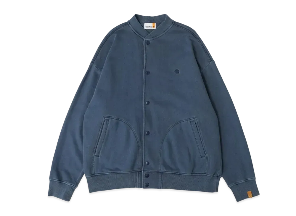 Timberland Allgender Front Snap Sweat "Dark Denim"