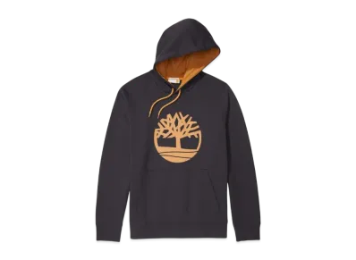 Timberland Men's Oyster River Tree Logo Hooded "Black"
