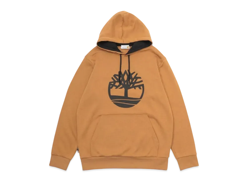 Timberland Men's Northwood Tree Logo Brush Back Hooded "Wheat"