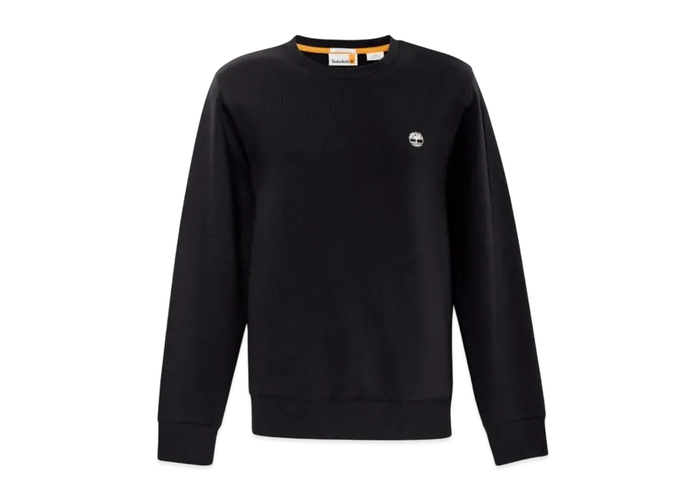 Timberland Men's Oyster River Logo Crew Neck Sweatshirt "Charcoal"
