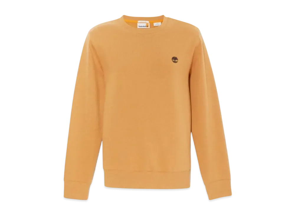 Timberland Men's Oyster River Logo Crew Neck Sweatshirt "Wheat"