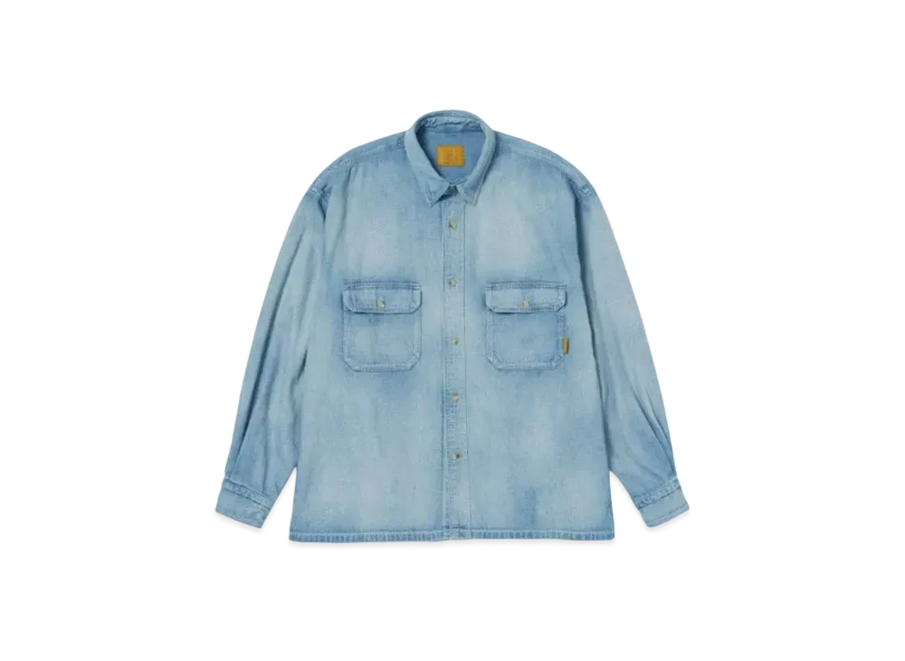 Timberland Allgender Dungarees Shirt "Blue"