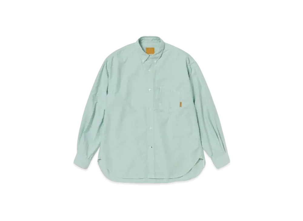 Timberland Allgender Long Sleep Oxford Shirt "Green"