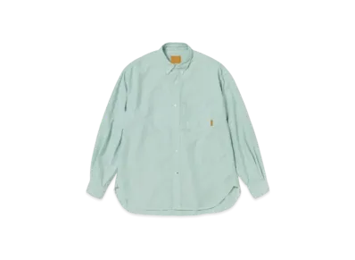 Timberland Allgender Long Sleep Oxford Shirt "Green"