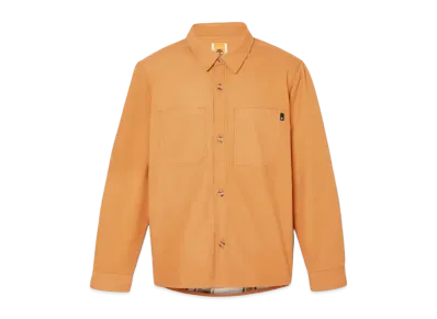 Timberland Men's Long Sleep Wyndham Fleece Line Overshirt "Wheat"