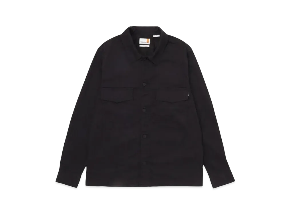 Timberland Men's Twill Overshirt "Black"