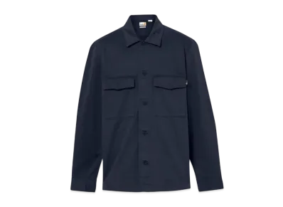 Timberland Men's Twill Overshirt "Dark Sapphire"