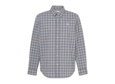 Timberland Men's Poplin Check Shirt "Grey"