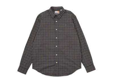Timberland Men's Poplin Check Shirt "Dark Sapphire"