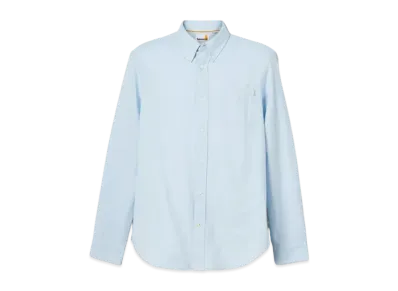 Timberland Men's Long Sleep Gail River Yarn Die Oxford Shirt "Sky Way"