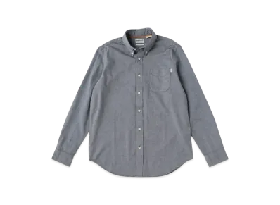 Timberland Men's Long Sleep Gail River Yarn Die Oxford Shirt "Dark Sapphire"