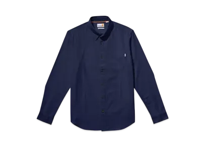 Timberland Men's Long Sleep Gail River Yarn Die Oxford Shirt "Navy"