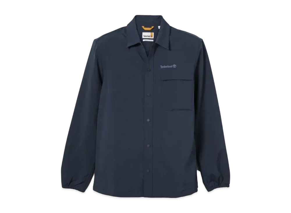Timberland Men's Wind Resistant Comfort Stretch Shirt "Dark Sapphire"