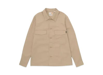 Timberland Men's Twill Overshirt "Light Brown"