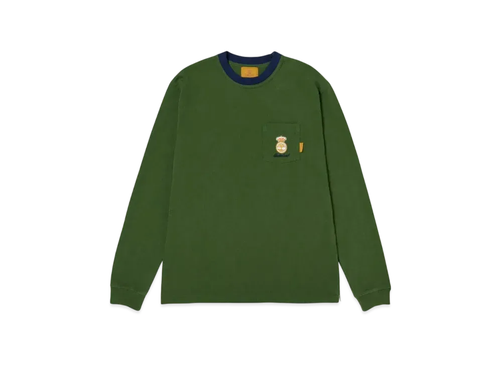 Timberland Allgender Long Sleep Pocket Tee "Green"